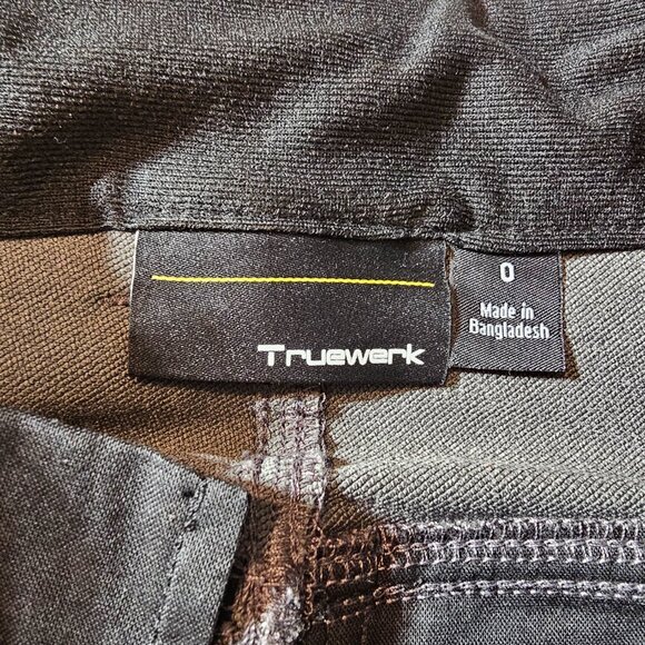 Truewerk Size 0 - Cargo Pants Deep Gray - WerkPants - NWT - 24.5x31 - Picture 7 of 9